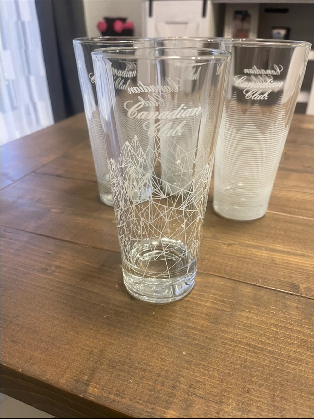 3 pack Canadian Club glassware - Picture 2 of 3
